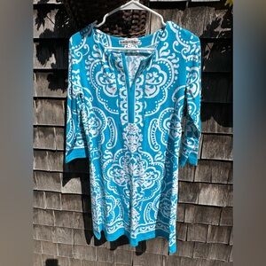 Barbara Gerwit cotton dress, gorgeous! Size Medium